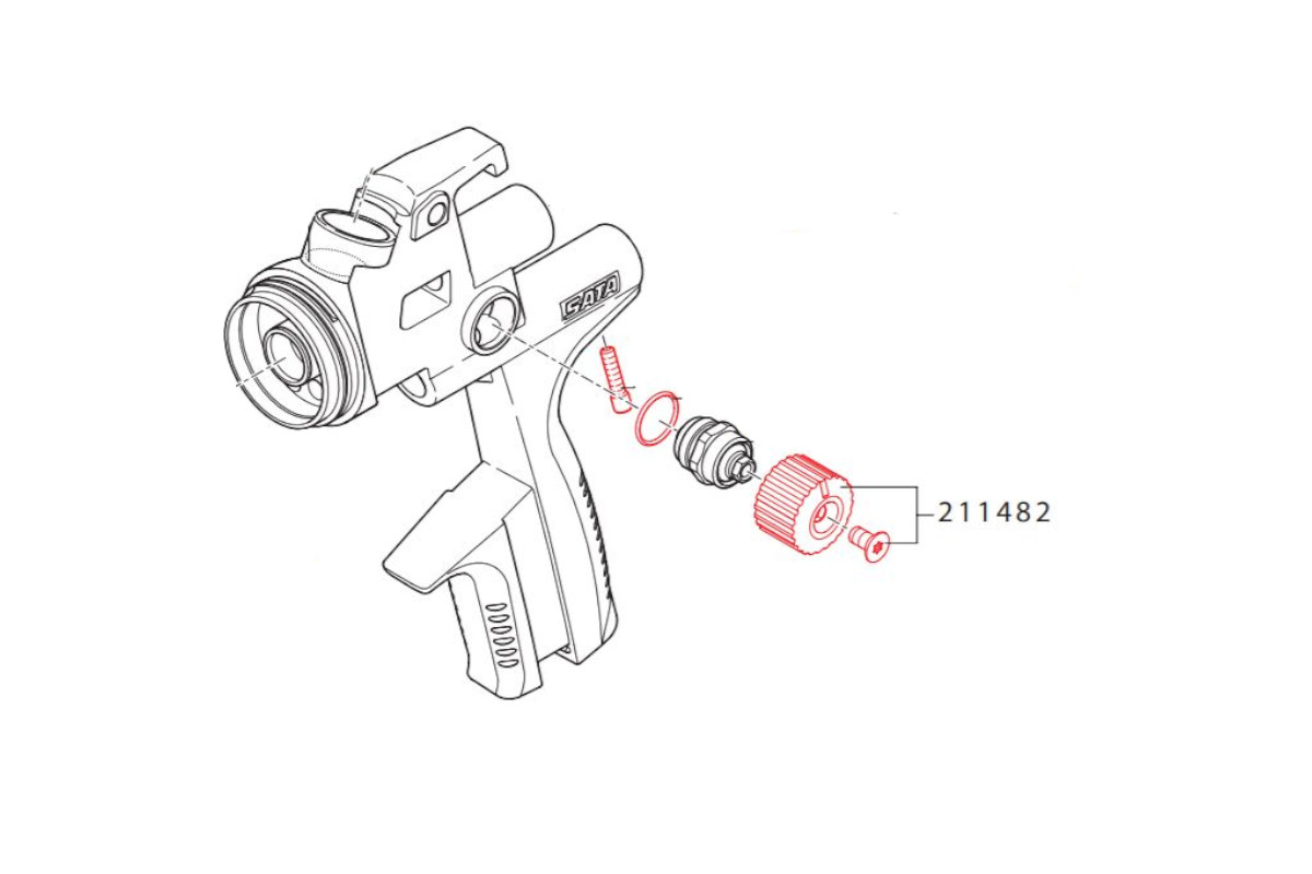 Ovládací Knoflík Se Šroubem 211482