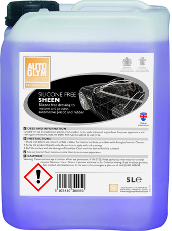 Bez silikonový lesk