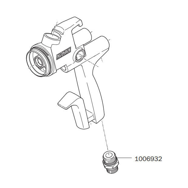 Vzduchová spojka pro 5000 B