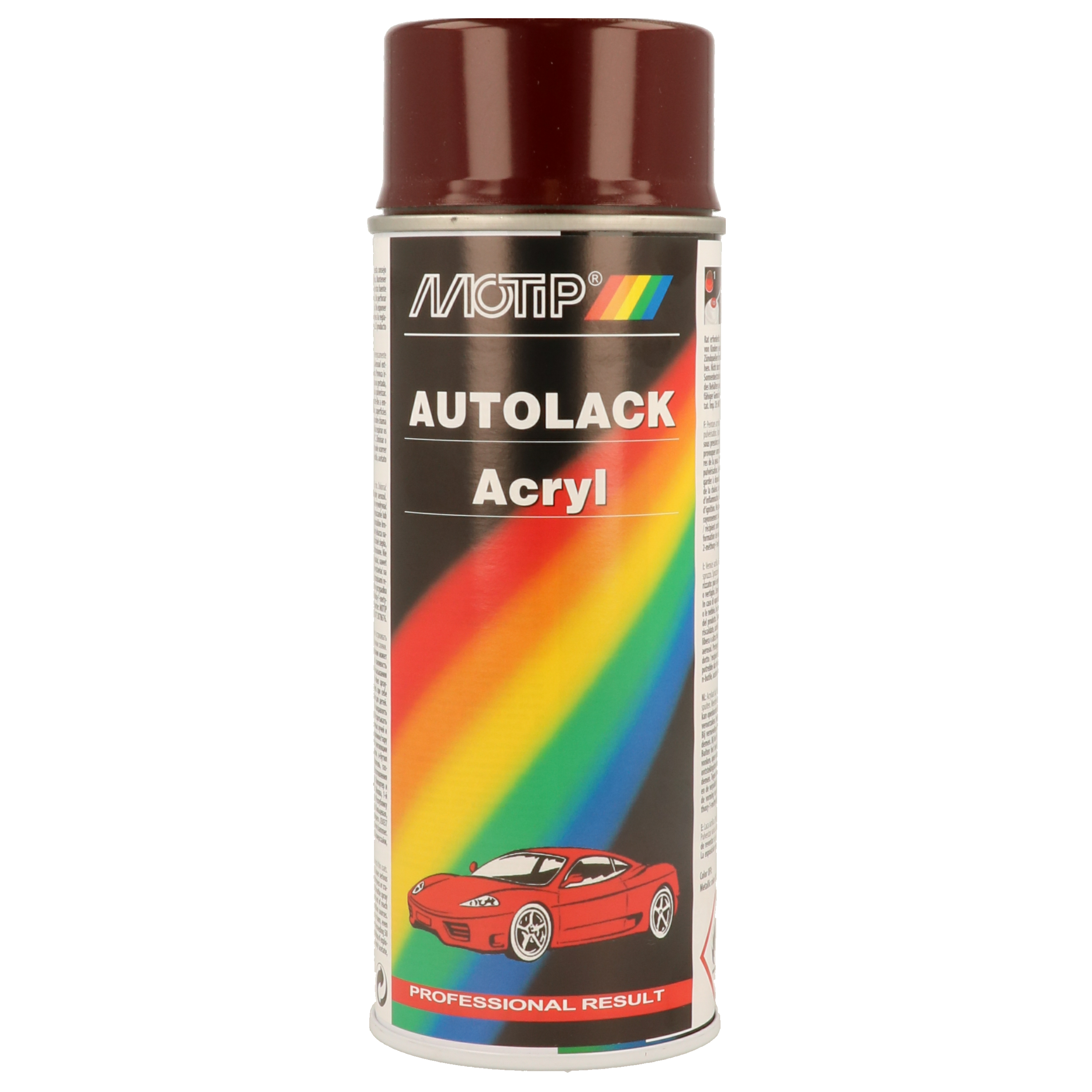 Autolak Kompakt Rød Metallic - 51520