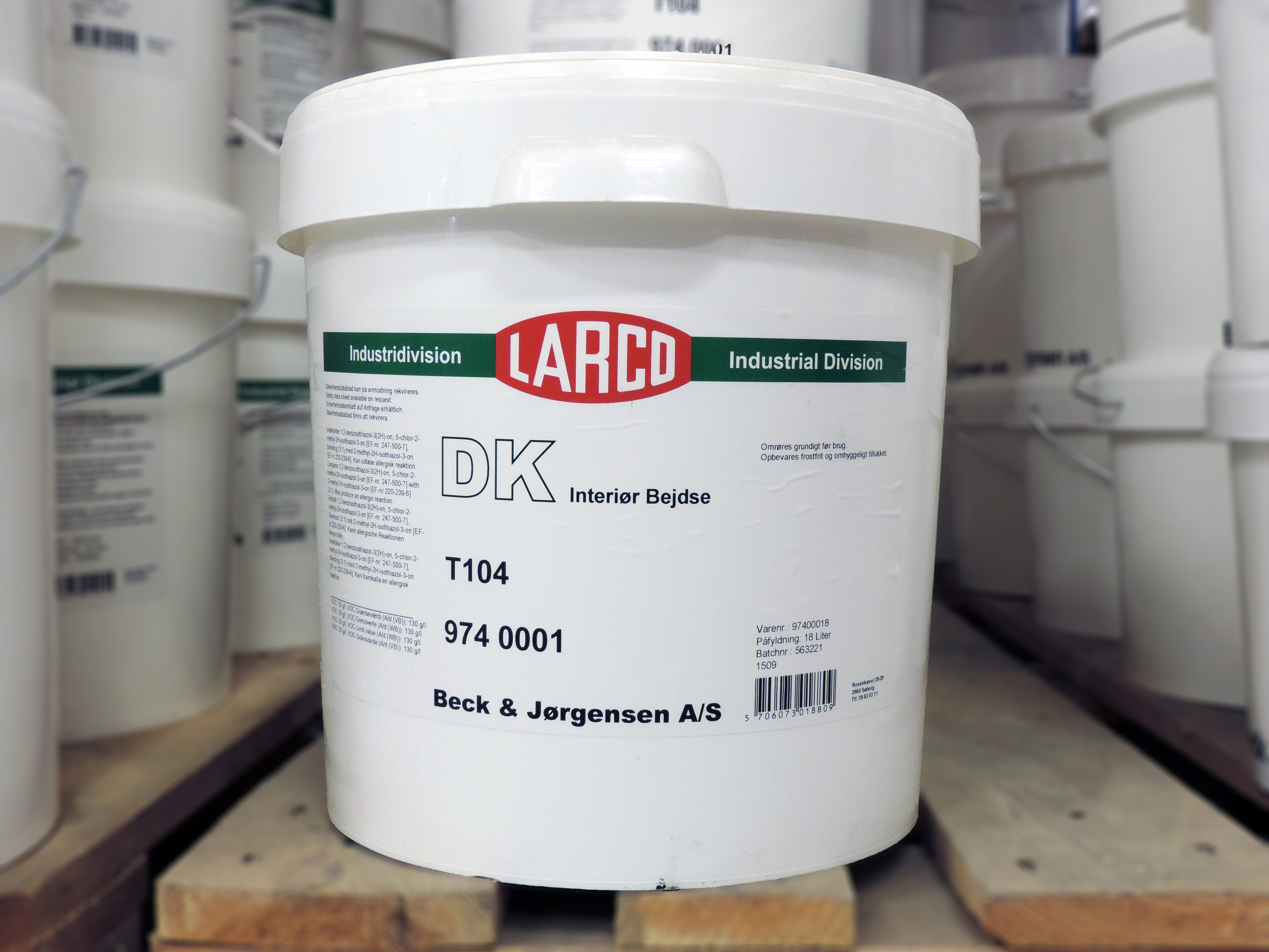 974 Dk Dřevěná Lazura T104 18 L